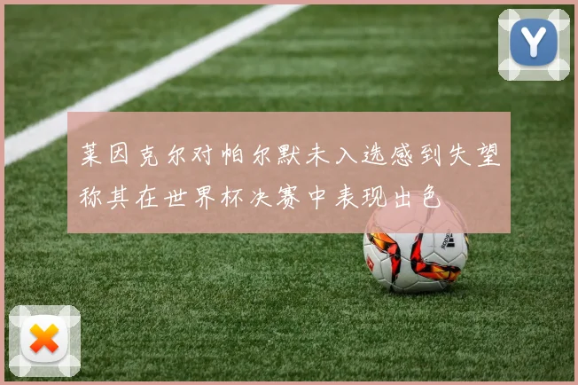 莱因克尔对帕尔默未入选感到失望称其在世界杯决赛中表现出色